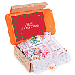 Christmas postcard pamper hamper postal hamper