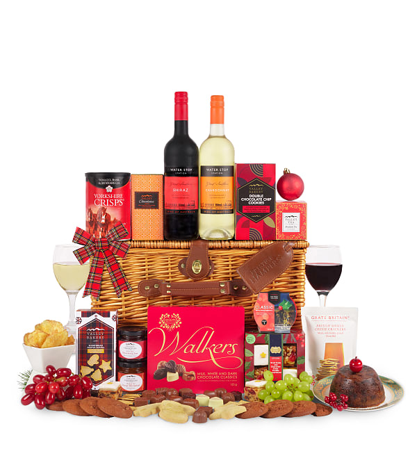 Festive Cheer in a Box Christmas Gift Hampers for Families