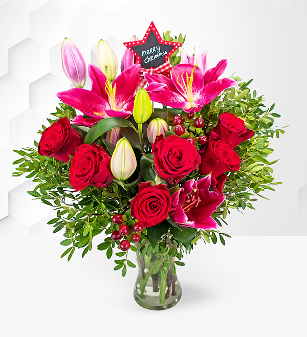Christmas day on sale flower delivery