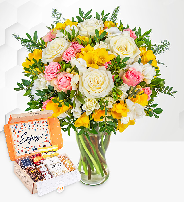 Rose, Freesia & Afternoon Tea