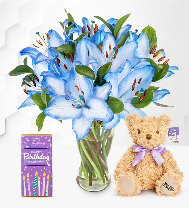 Ocean Lilies Birthday Delight Gift Medium