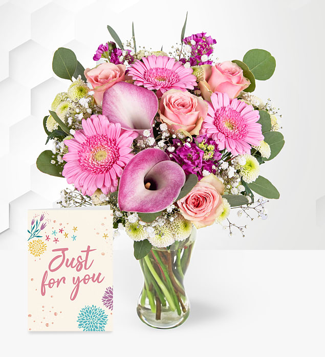 The June Bouquet with Card