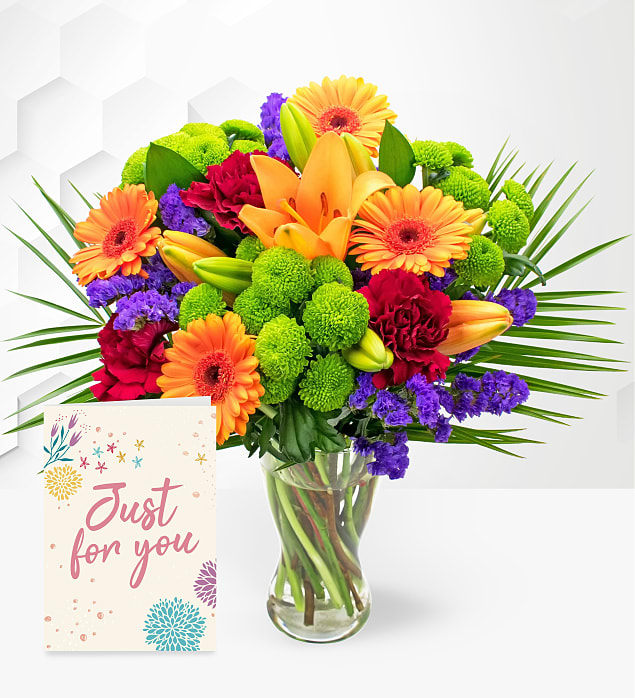 Joyful with Card