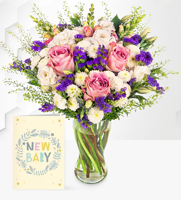 Wild and Wonderful with New Baby Card