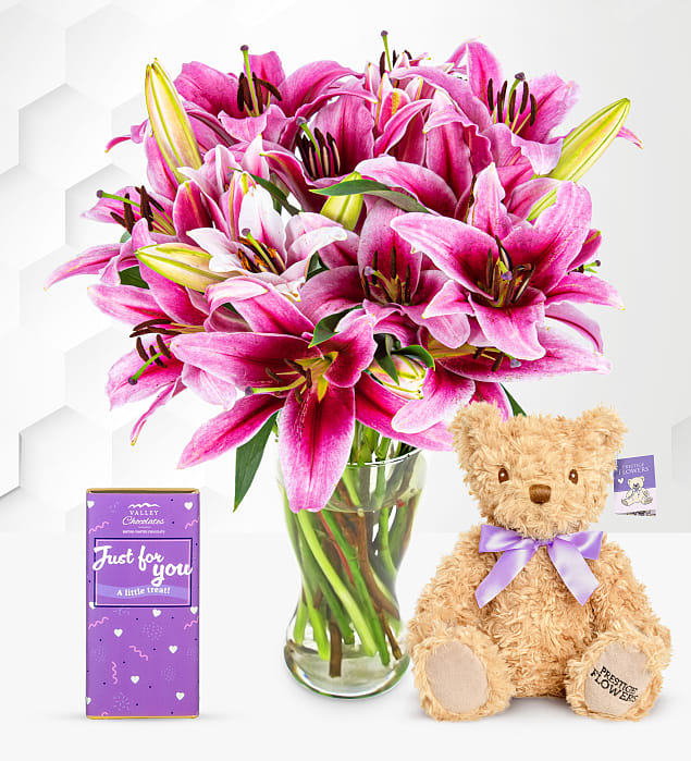 Stargazer Lilies Just For You Gift