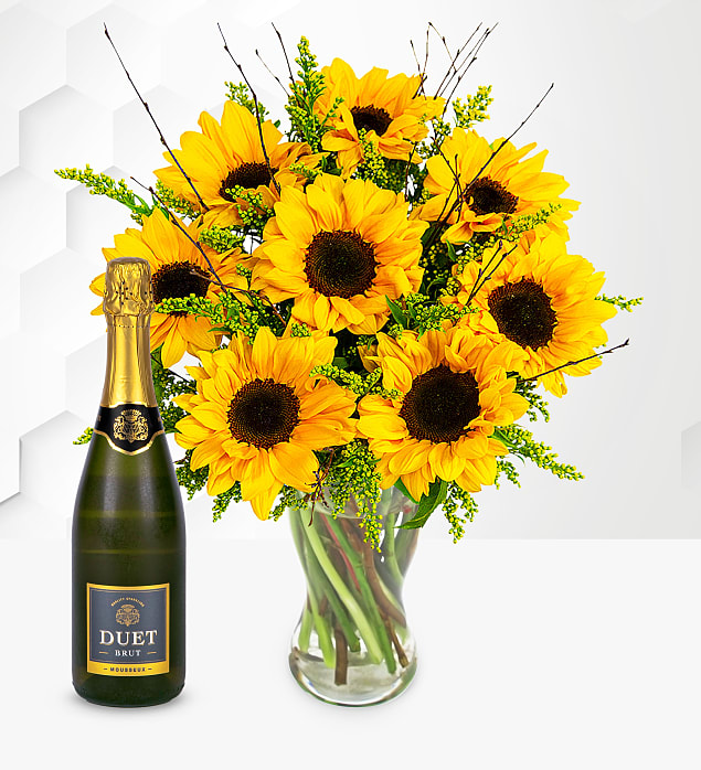 Sensational Sunflowers with Fizz Medium