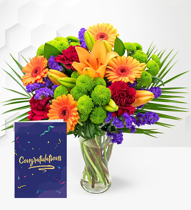 Joyful with Congratulations Card
