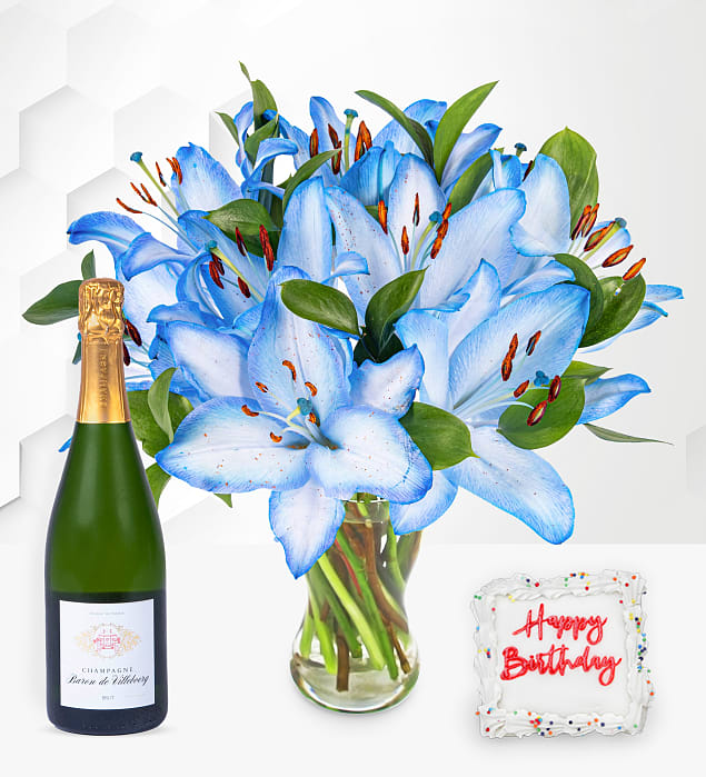 Ocean Lilies Luxury Birthday Gift