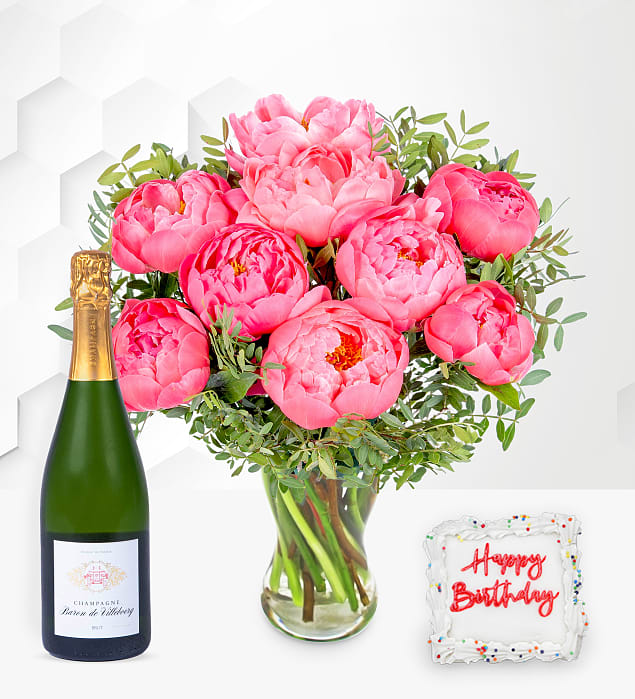 Peony Blush Luxury Birthday Gift