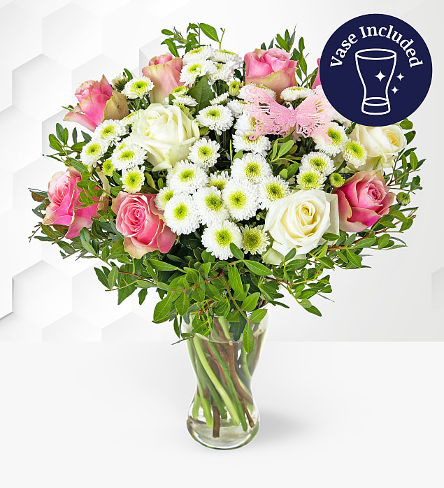 Rose Medley & FREE Vase Medium