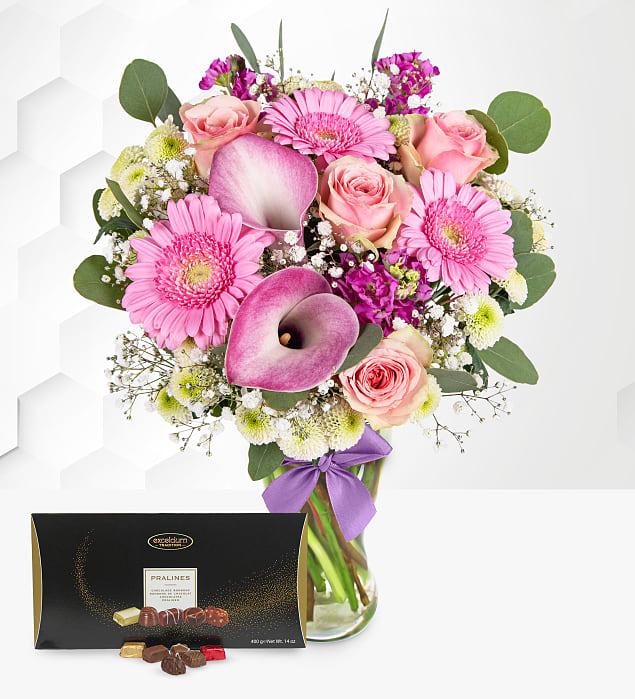 The June Bouquet with Chocolates 