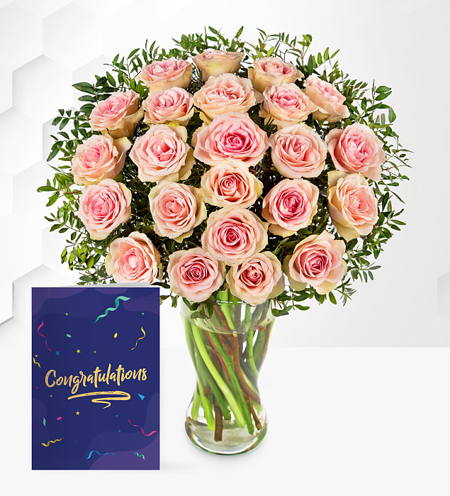 La Belle with Congratulations Card