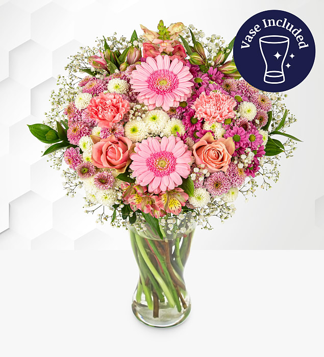 Rosé Serenade & Vase