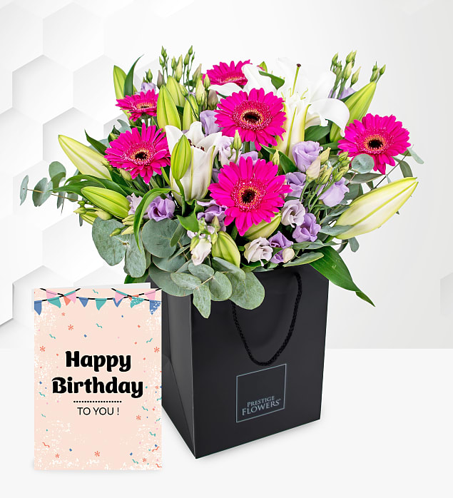 Exquisite with Birthday Card