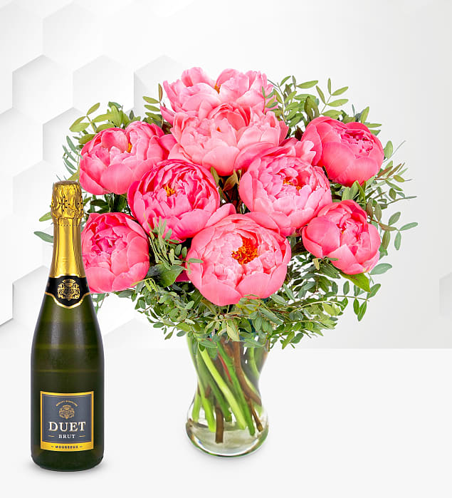 Peony Blush with Fizz