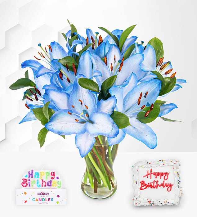 Ocean Lilies Birthday Surprise Gift