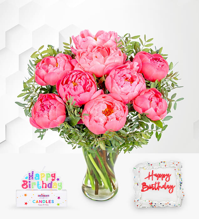 Peony Blush Birthday Surprise Gift