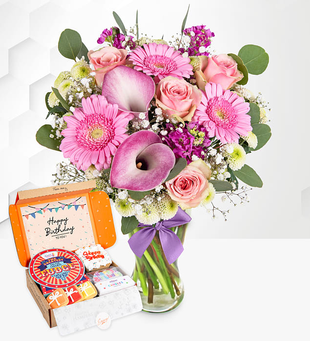 The June Bouquet Birthday Deluxe Gift
