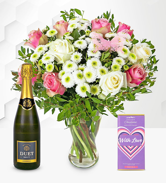 Rose Meadows Fizz Joy Gift