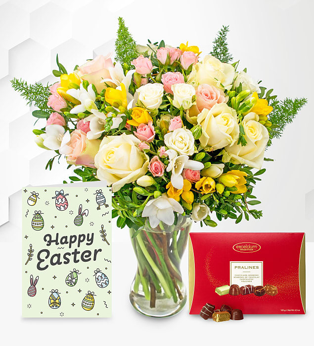 Rose and Freesia Deluxe