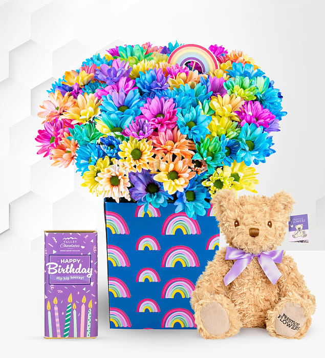 Rainbow Joy Birthday Delight Gift