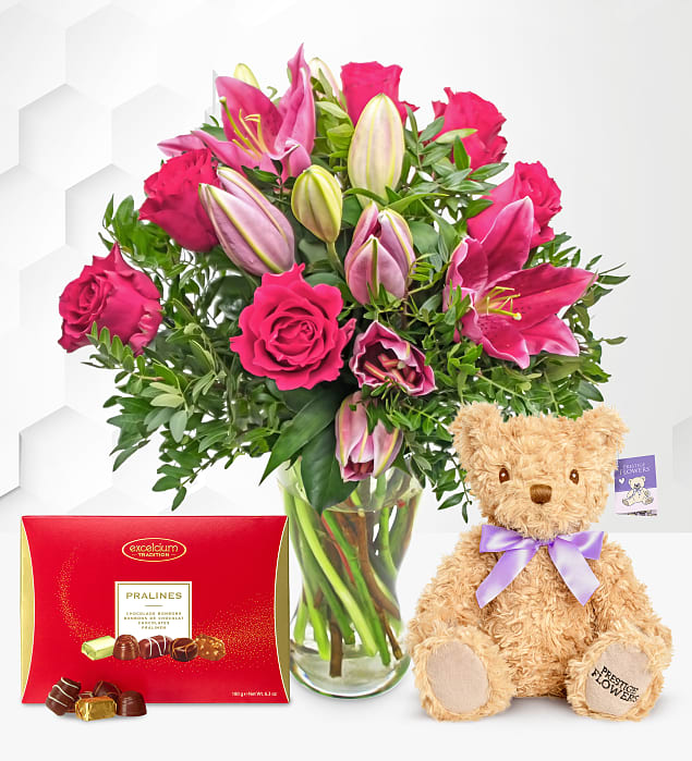 Rose and Lily Gift Set Medium