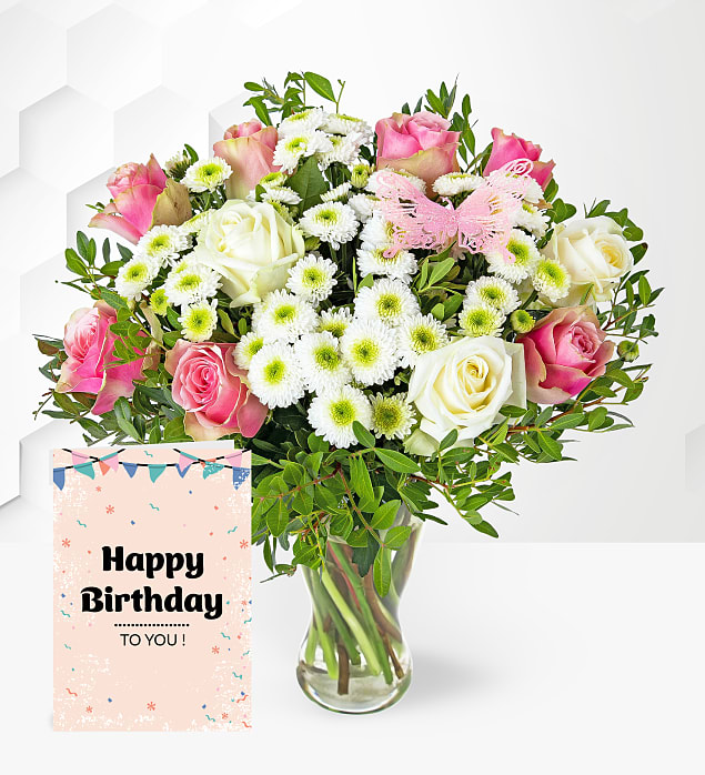 Rose Meadows with Birthday Card