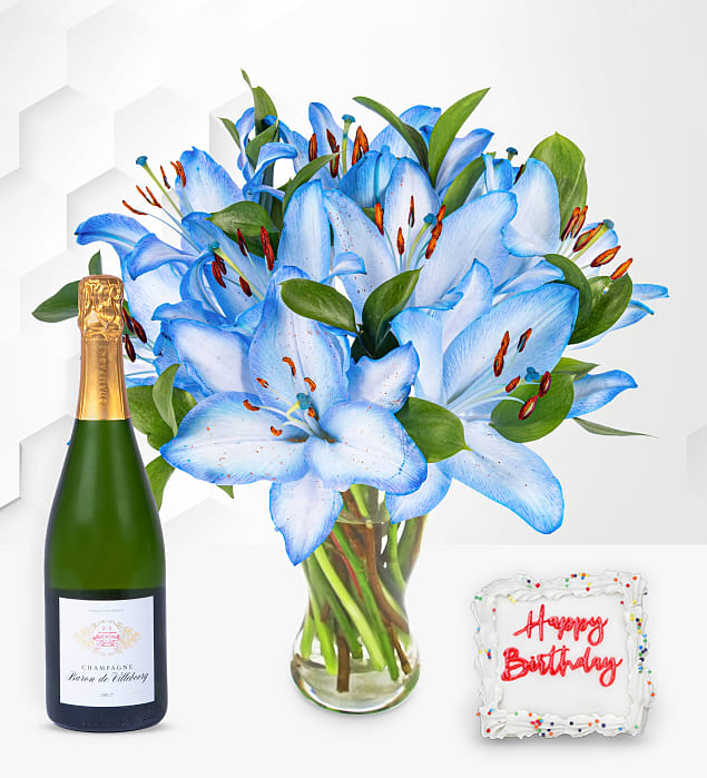 Ocean Lilies Luxury Birthday Gift