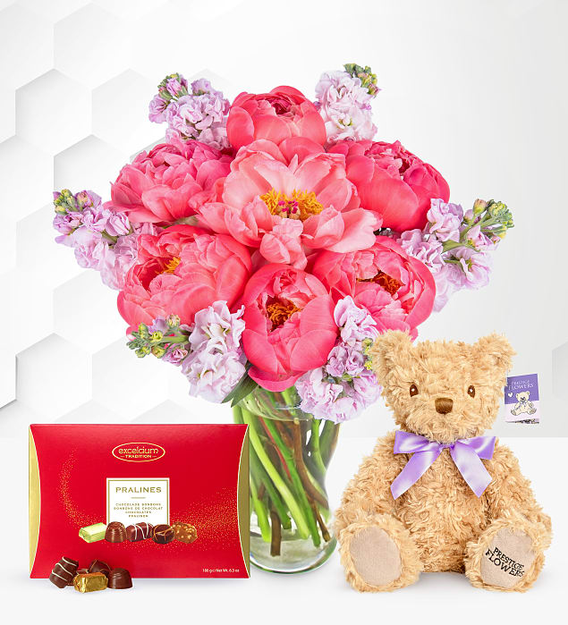 Paradise Peonies Gift Set Medium