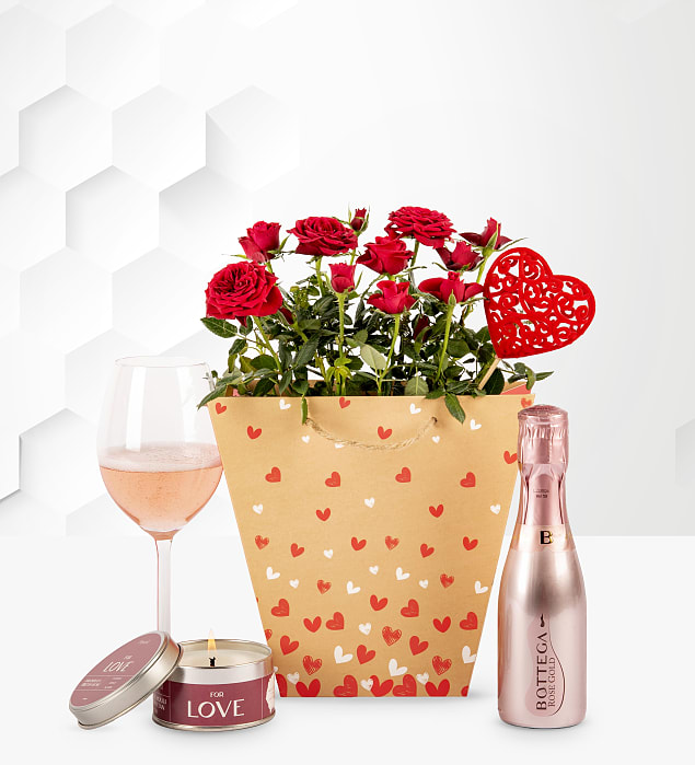 Roses and Bubbly 