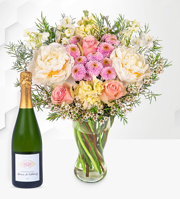 Summer Sorbet with Champagne