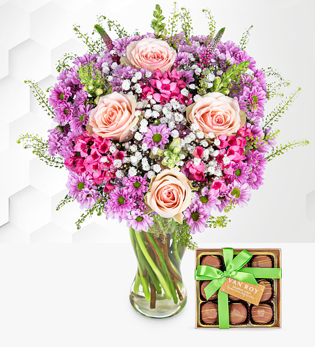 Pink Sunshine with Dubai Chocolates
