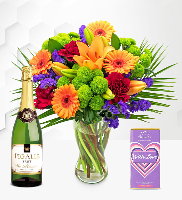 Joyful Fizz & Chocolate Gift