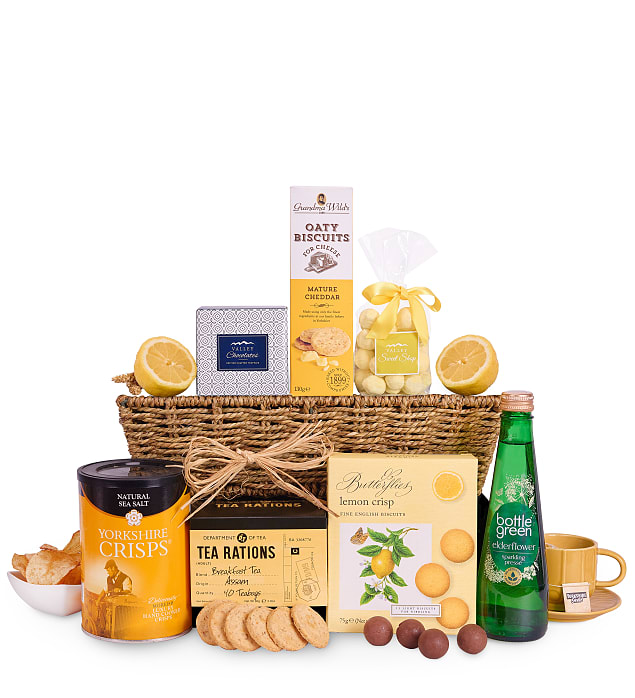 Golden Delights Gift Box by Prestige Hampers