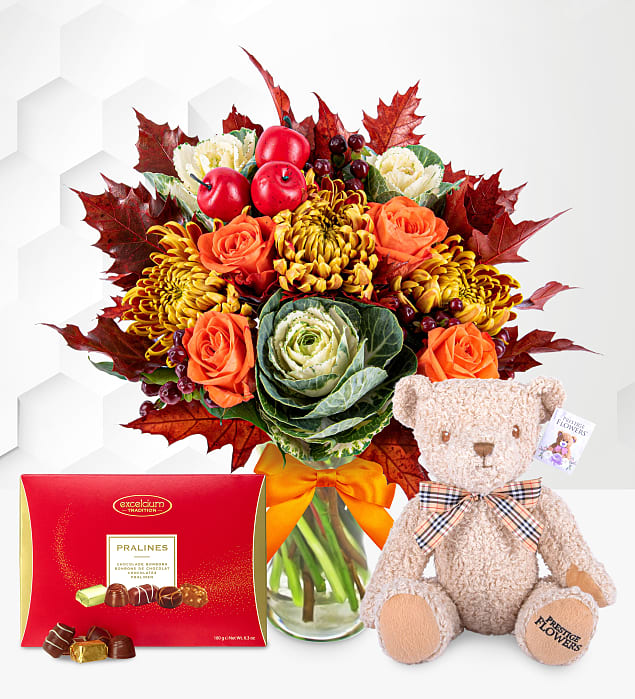 October Bouquet Gift Set 