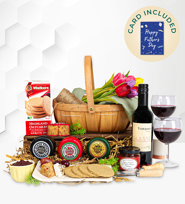 Dad’s Cheese & Wine Gift