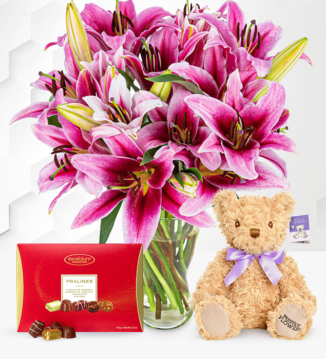 Stargazer Lilies Giftset