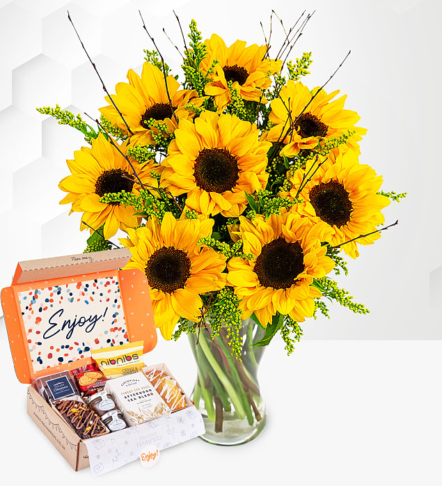 Sensational Sunflowers & Afternoon Tea