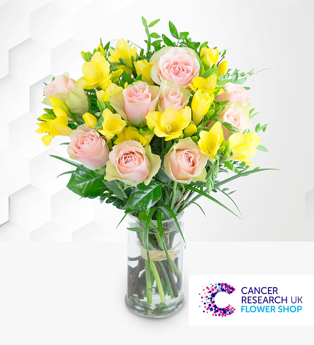 Roses and Freesia