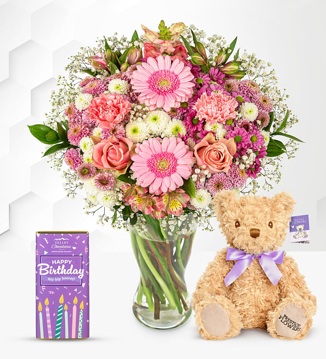 Rosé Serenade Birthday Delight Gift