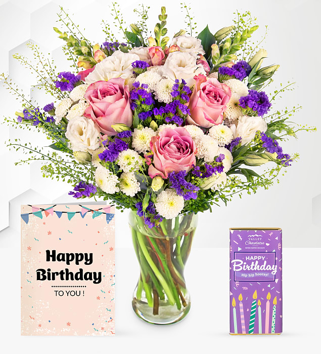 Wild and Wonderful with Birthday Chocolate & Card