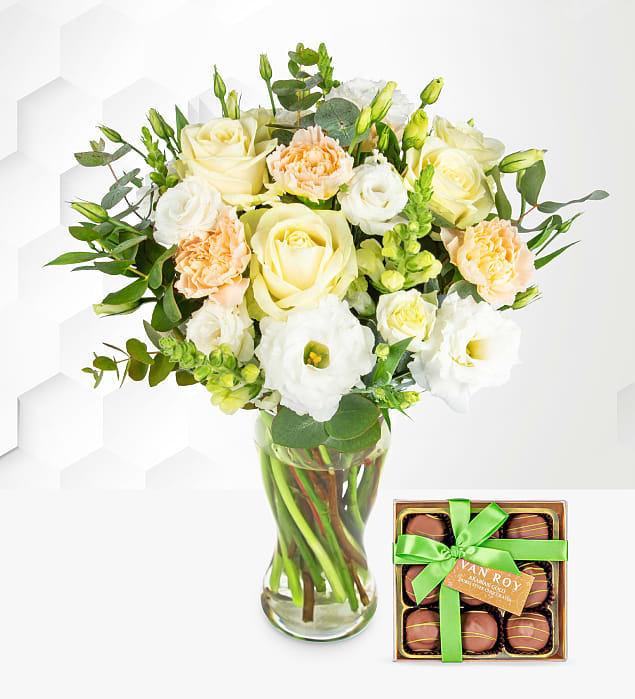 Ivory Harmony with Dubai Chocolates