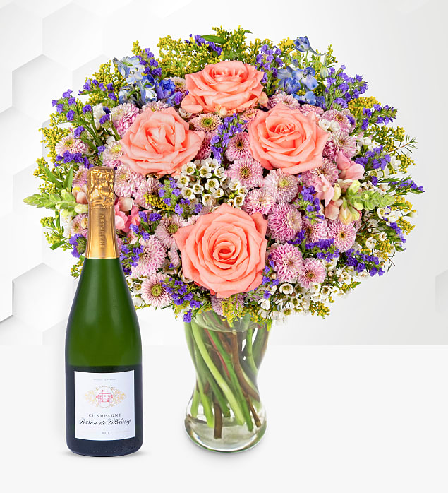Oceanic Delight with Champagne