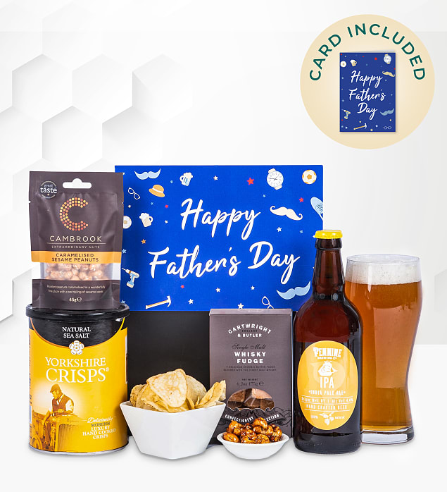 Dad's Beer & Snacks with Card