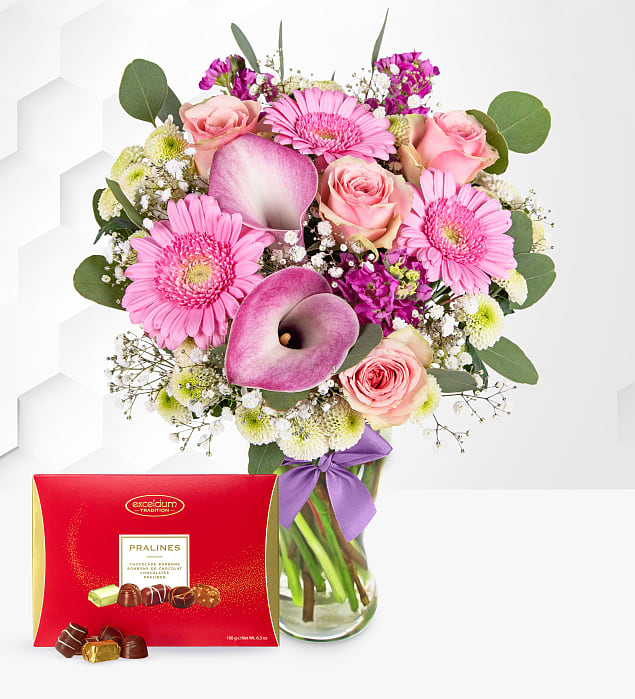 The June Bouquet with Chocolates 