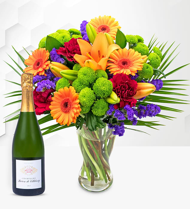 Joyful With Champagne Medium