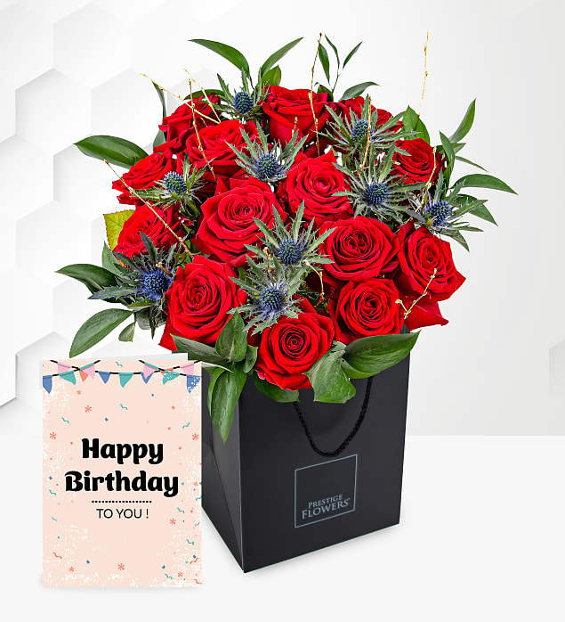 Grandeur with Birthday Card