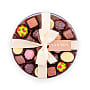 AD0838 - PREMIUM ASSORTED BELGIAN CHOCOLATES - ROUND BOX